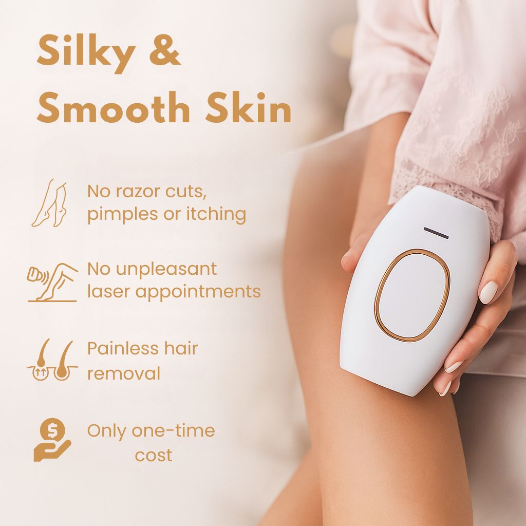 IPL LASER HAIR REMOVAL : Mini Laser Hair Removal