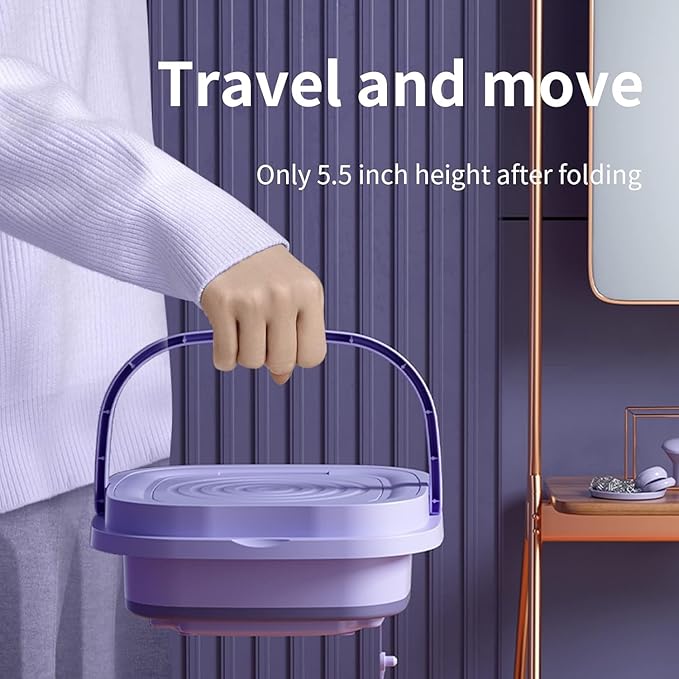 UNICASA ( Upgraded ) ™ Portable Washing Machine,11L Foldable Mini Washing Machine