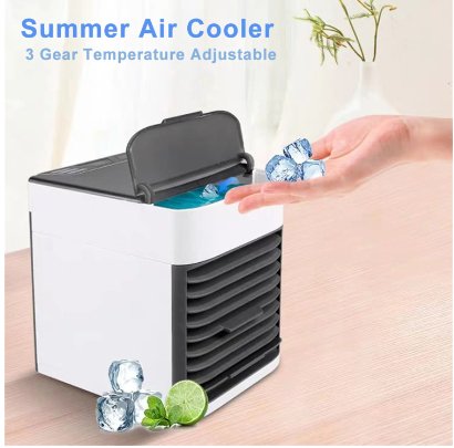 Portable Air Cooler 3-in-1 (Cooling, Humidifying, and Air Purifying)
