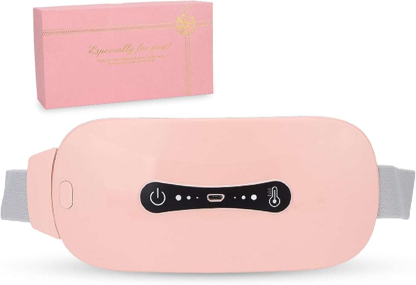 Menstrual Heating Pad: 3-Level Adjustable Electric Period Pain Relief Belt