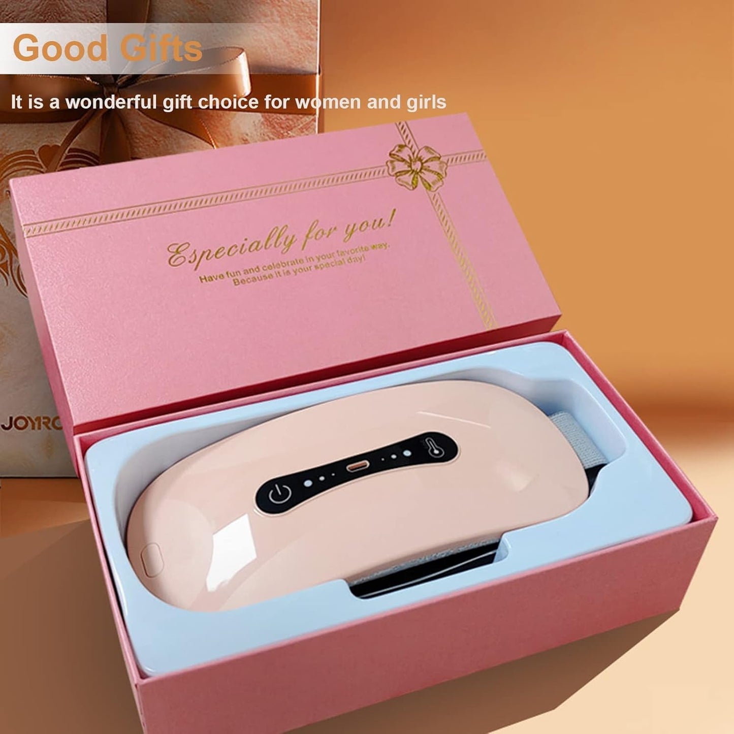 Menstrual Heating Pad: 3-Level Adjustable Electric Period Pain Relief Belt