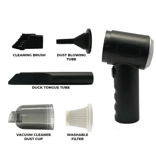 Wireless Car Vacuum Cleaner - Portable & Powerful