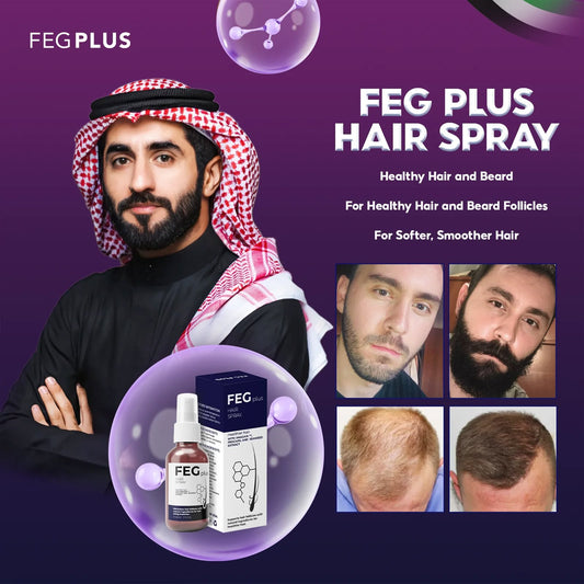 FEG Plus Natural Hair Growth Spray: Nourish Your Scalp for Lush, Vibrant Hair