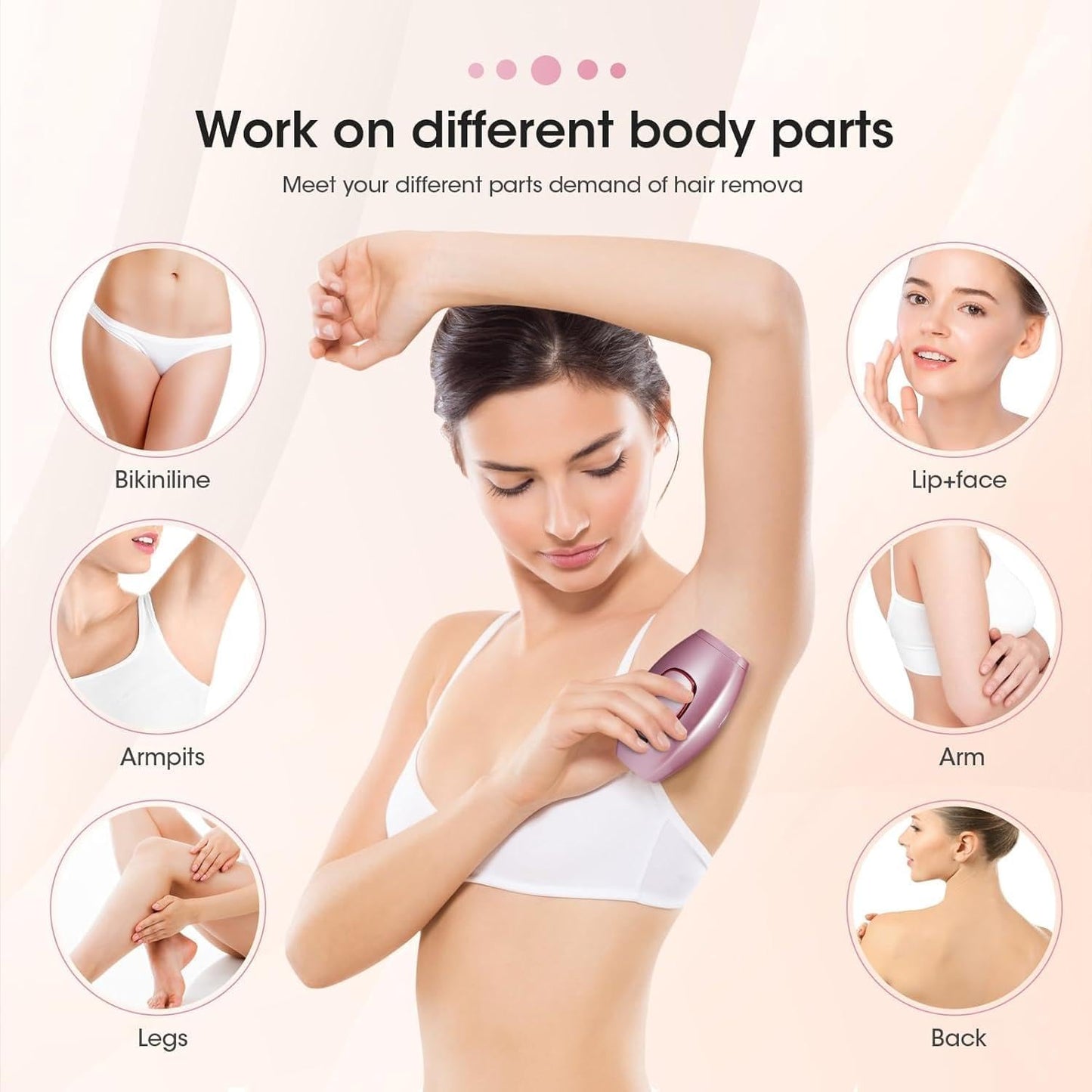 IPL LASER HAIR REMOVAL : Mini Laser Hair Removal