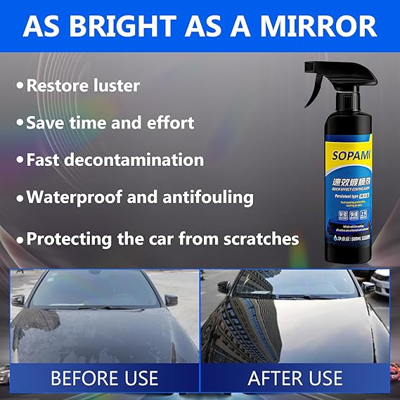 60% Discount Today Car Coating Shine Armour Spray