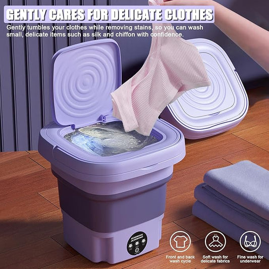 UNICASA ( Upgraded ) ™ Portable Washing Machine,11L Foldable Mini Washing Machine