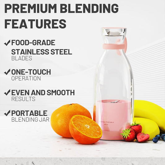 60% Discount Today Portable Electric Bottle Juicer For Shakes And Smoothies