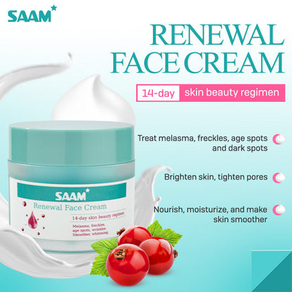 SAAM Face Cream for Melasma, Freckles & Dark Spots