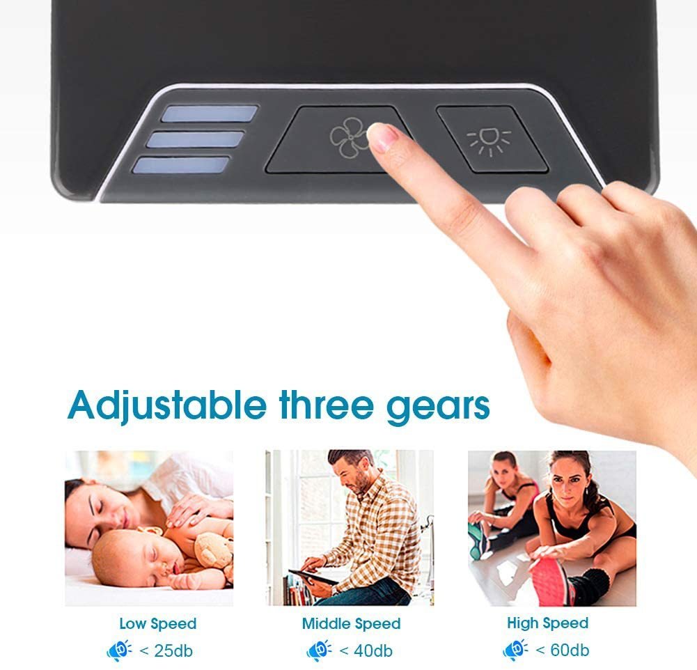 Portable Air Cooler 3-in-1 (Cooling, Humidifying, and Air Purifying)